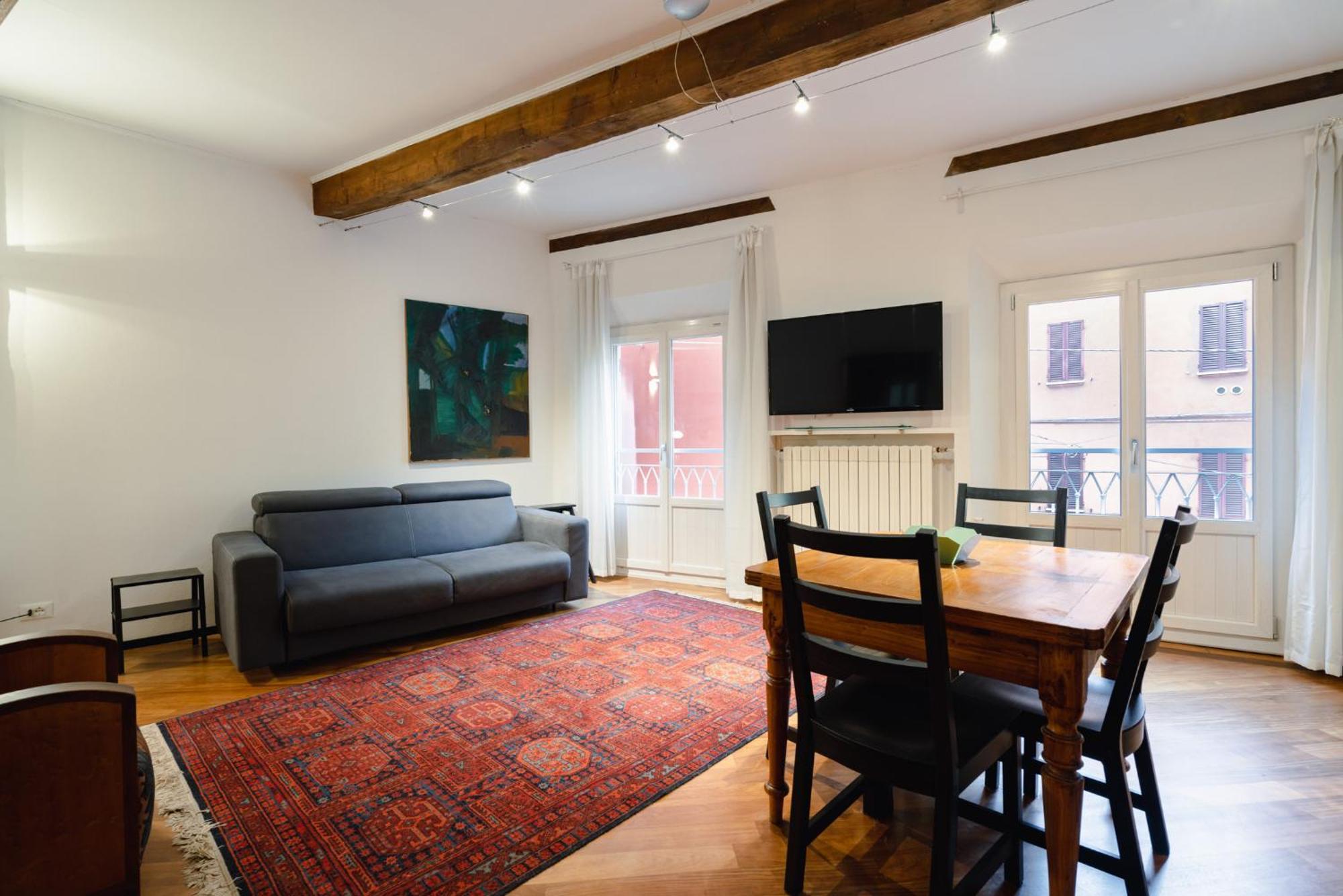 Apartmán Palazzo Rialto Antique Boloňa Exteriér fotografie