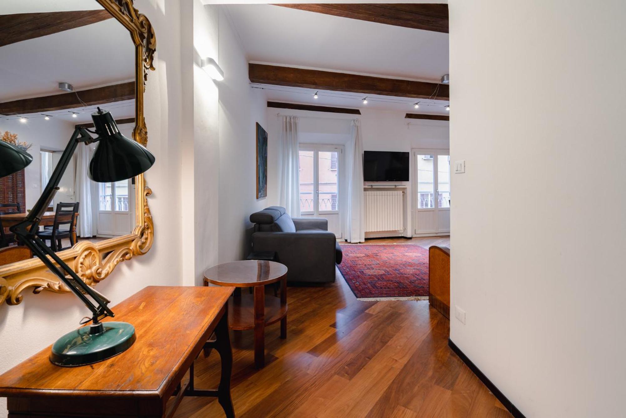 Apartmán Palazzo Rialto Antique Boloňa Exteriér fotografie